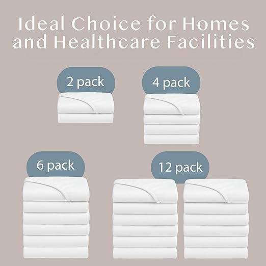 BLISSFORD - 4 Pack Fitted Hospital Bed Sheets - Image 7