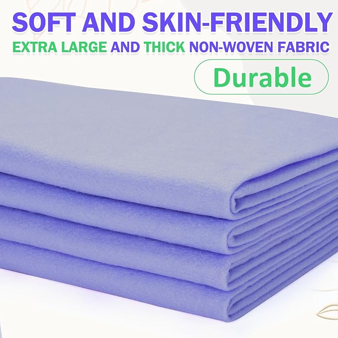 XSEINO Lavender Large Felt Fabric 72" X 36 ", 1.4 mm Thick Soft Felt Fabric - Image 6