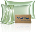 Mulberry Silk Pillow Cases 2 Pack Standard Size by Unknown