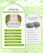 WaldyWop Crochet Kit for Beginners - Image 3