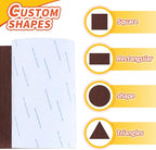 VOCOMO Felt Furniture Pads, Heavy Duty Felts Strip Roll - Image 3