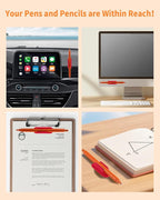 Tiizze Adhesive Pencil Holders for Desk Set of 10 - Image 5