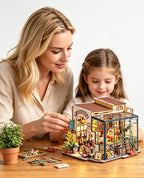 Rolife DIY Miniature House Kit Flower Shop, Tiny House Kit - Image 4