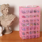 Sooyee 7 Layers Stackable Storage Container, 70 Adjustable Compartments - Image 2