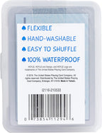 Hoyle Waterproof Clear Plastic Playing Cards 1 Deck Outdoor Pool | Flexible - Image 2