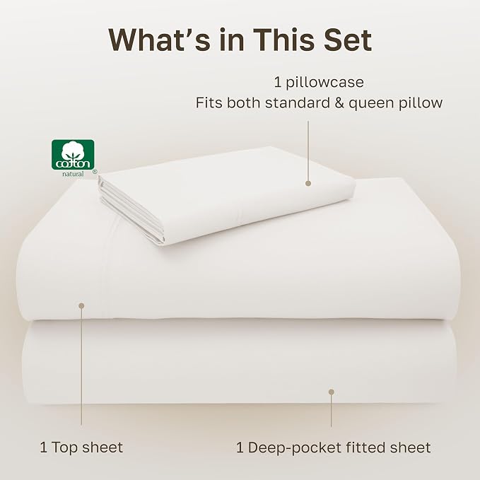 California Design Den Twin Sheet Set - Image 4