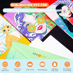 HTVRONT Sublimation HTV Sheets for Cotton Fabric - Image 2