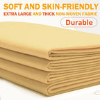XSEINO Sand Yellow Large Felt Fabric 36" X 36 ", 1.4 mm Thick Soft Felt Fabric - Image 6
