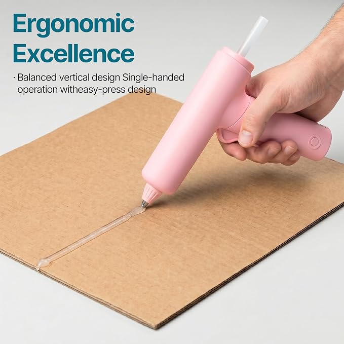 Cordless Hot Glue Gun, 30s Fast Preheating - Image 7