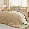 MUXHOMO 7 Pieces King Comforter Set, Soft Bed in a Bag King Size, All Season by MUXHOMO
