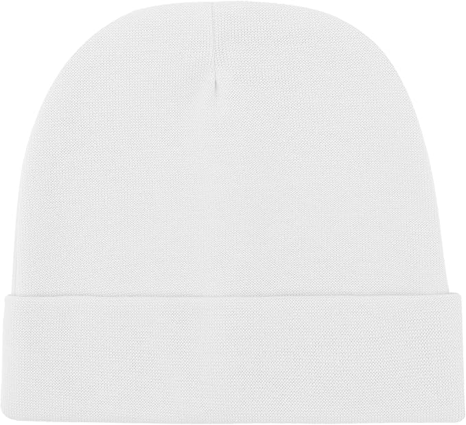 DRESHOW BQUBO 6 Pack Baby Newborn Hats Set for Unisex Infant Newborn Toddler Soft Beanie Hat for Boys Girls 0-24 Months
