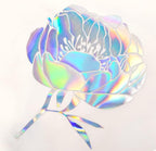 VINYL FROG Silver Holographic Heat Transfer Vinyl 12" x5ft Silver HTV Vinyl - Image 7