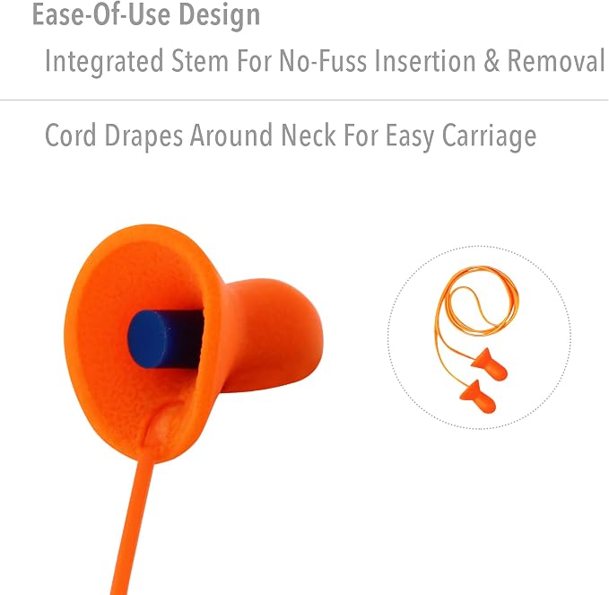 Howard LEIGHT Honeywell Home Howard Leight by Quiet Corded Reusable Earplugs - Image 4