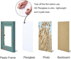 Vittanly 5x5 Picture Frames Set of 2, Ornate Vintage Photo Frame - Image 4