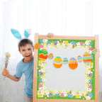 69 Feet Easter Bunny Egg Bulletin Board Borders - Image 4