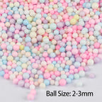 CCINEE 80000 Pieces Foam Balls Slime Supplies Colorful Foam Beads 2-3mm - Image 3