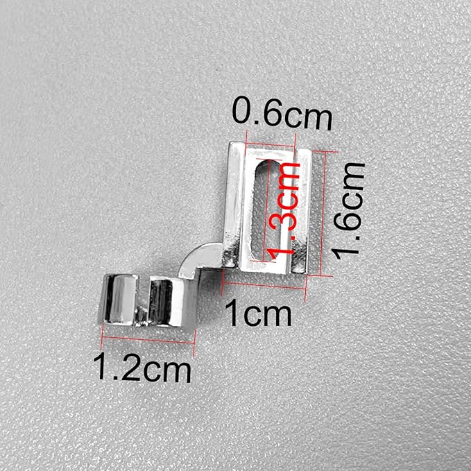 Low Shank Ruler Foot for Free Motion Quilting, 1/4 Inch Open Toe Darning Foot - Image 2