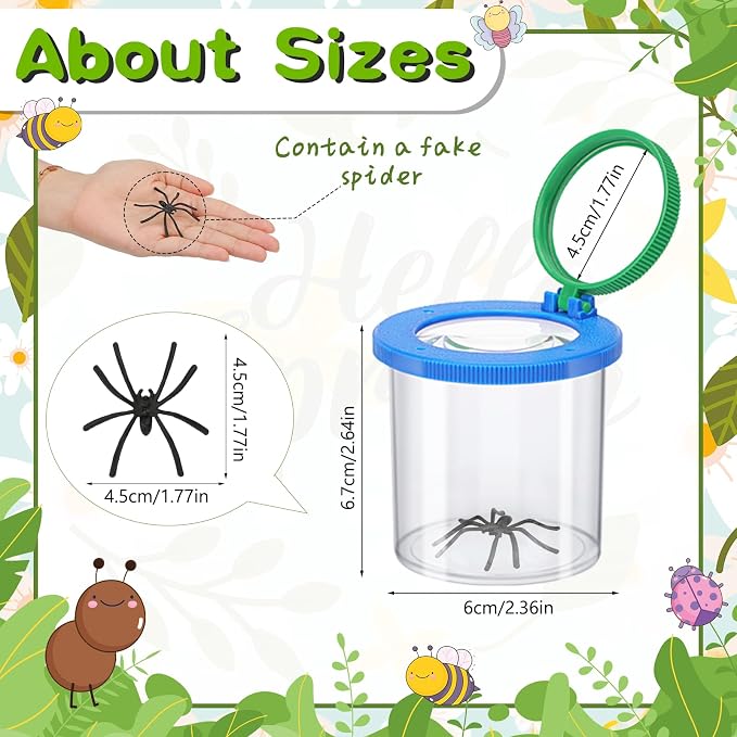 Coopay 12 Pcs Insect Bug Viewer - Image 2