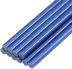 uxcell Mini Hot Glue Sticks for Glue Gun 0.27-inch x 4-inch Dark Blue Glitter by uxcell