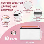 Legigo Blank Canvas Bag Zipper Pouch Makeup Bags Bulk - Image 2