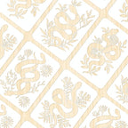 INFUNLY 4pcs Snake Flower Wall Stencils - Image 3