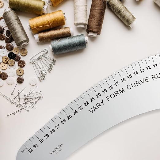 KEARING 32CM French Curve for Pattern Making, Vary Form Curve Ruler | Aviation - Image 7