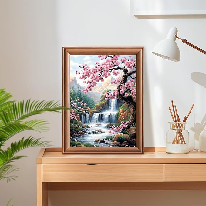 Lxmsja Cherry Blossoms Diamond Art Kits - Image 2