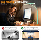 Airlonv LED Desk Lamp for Office Home, Eye-Caring Desk Light - Image 6