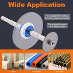 PVC Pipe Internal Cutter Set – 360° Rotating Cutter, adjustable depth gauge - Image 7