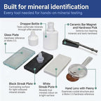 United Scientific™ Mineral ID Kit, 7 Piece Geology Rock Testing Tools | Mohs - Image 5