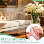 TKOnline 20 PCS Plexiglass Sheets, 8.5" x 11" x 0.01 Clear PET Sheet Panels - Image 4