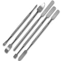 SURGICAL ONLINE Metal Spatula 5 pcs Set Kit Tools by SurgicalOnline