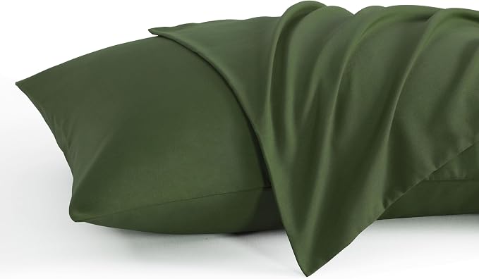 NTBAY King Pillow Cases Set of 2, 2 Pack Brushed Microfiber 20x36 Pillow Cases by NTBAY