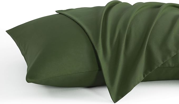NTBAY King Pillow Cases Set of 2, 2 Pack Brushed Microfiber 20x40 Pillow Cases by NTBAY