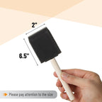 Bates 2-Inch Foam Paint Brushes, 32 Pack - Image 3