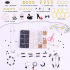 Wuollgess 3500 PCS Black White Clay Beads Kit - Image 3