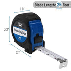 Mr. Pen- Retractable Tape Measure 25 ft, Dark Blue, Easy Read | Steel - Image 2