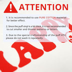 HTVRONT Puff Vinyl Heat Transfer, Puff Iron on Vinyl - Image 7