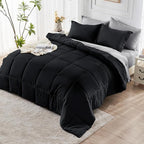 JOLLYVOGUE Full Comforter Set, Ultra-Soft Bed in a Bag Full Size 7 Pieces - Image 8
