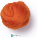 Kondoos Natural Wool roving, 2 OZ. Best Wool - Image 4