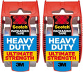 Scotch Heavy Duty Shipping Packing Tape, Packing Tape by Unknown