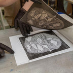LDXDRU 8 Pcs Linocut Block Gray 12" x 12", Rubber Blocks - Image 7