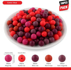 160Pcs Silicone Beads 12mm Mix Color, Bulk Silicone Beads 12mm - Image 2
