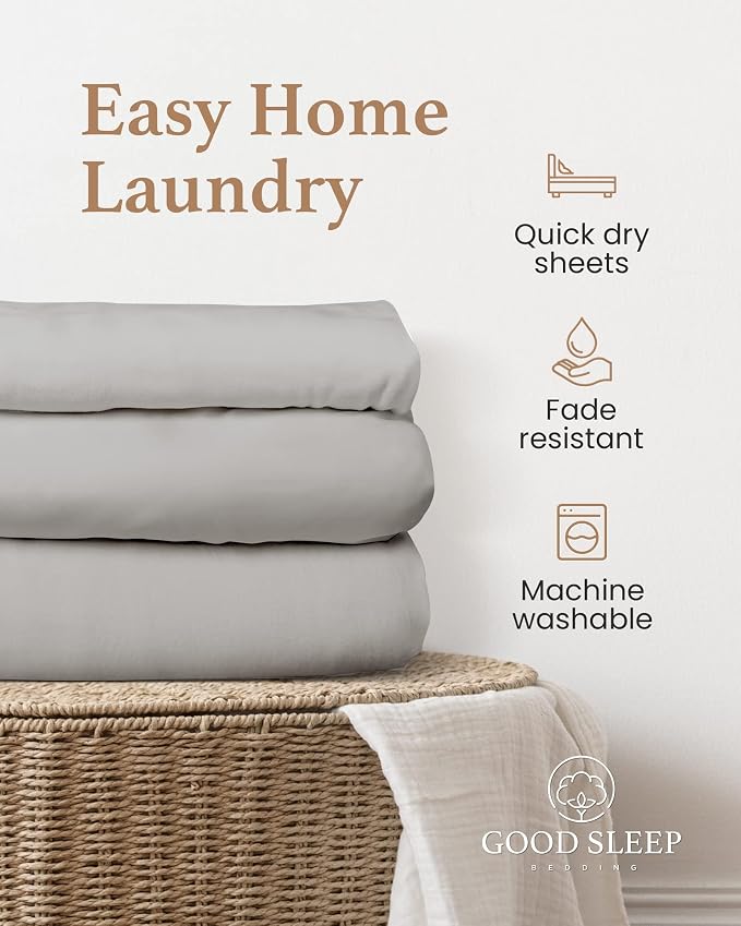 Good Sleep Bedding Luxury 800 TC Sateen Weave, 100% Egyptian Cotton Full Size - Image 6
