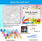 Artunion Framed Paint by Numbers Kit - Image 4