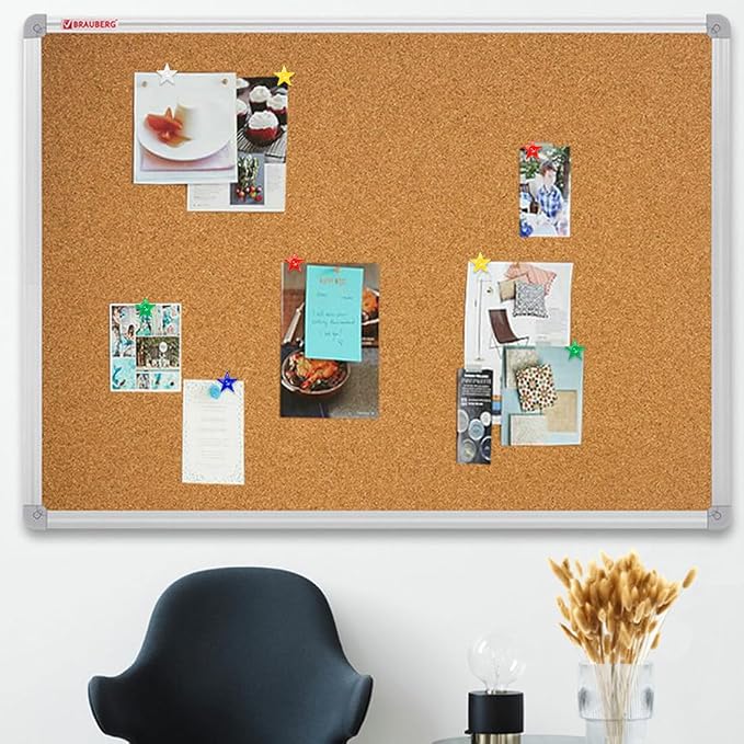 ELANE 100 Pcs Star Thumb Tacks for Wall Hangings, Flat Thumb Tacks and Push Pins - Image 4