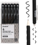Grabie Erasable Gel Pens, Medium Point 0.7 mm Erasable Pens, Make Mistakes by Grabie