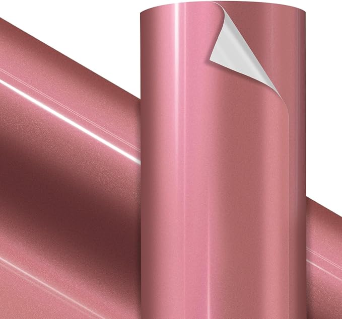 VViViD Premium Liquid Metallic Pink Craft Vinyl Roll 1ft x 5ft – Bubble-Free by VVIVIDVINYL