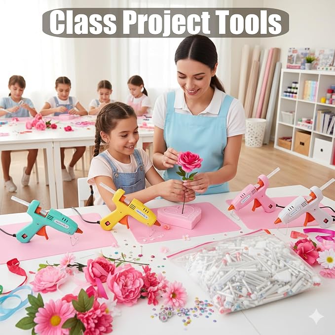 MONVICT 8 Pack 30W Hot Glue Gun Set - Image 4