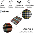 Pico Textiles 20 Yards Bolt Red Green White Tartan Plaid Flannel Fabric - Image 4